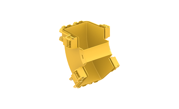FDS_100mm 45˚ Vertical Inside Elbow