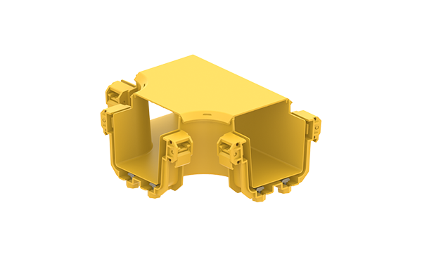 FDS_100mm Horizontal TEE Connection