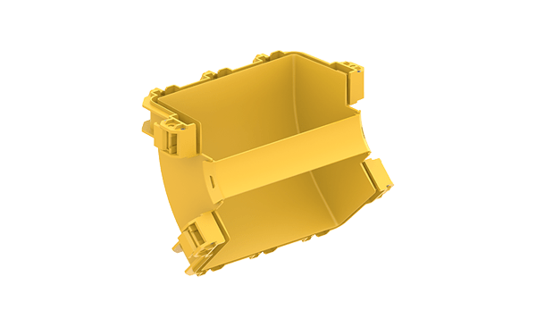 FDS_200mm 45˚ Vertical Inside Elbow