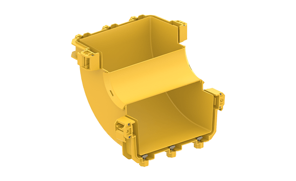 FDS_200mm 90˚ Vertical Inside Elbow
