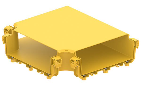 FDS_300mm Horizontal TEE Connection